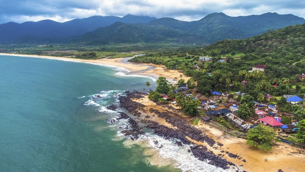 Playas paradisíacas en Freetown, Sierra Leona - Descansa en la paz de Sierra Leona